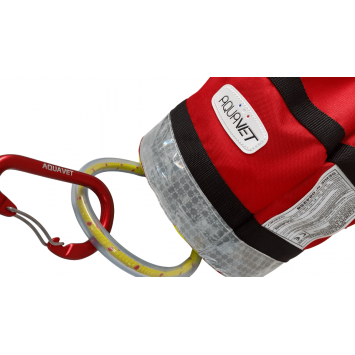 Corde à lancer professionnelle AQUAVET. 50 mètres.