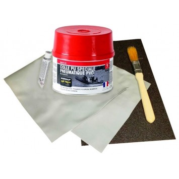 Kit de réparation pour kayak PVC.