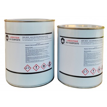 Mastic époxy rapide pour réparations subaquatiques.