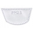Filtre pour masque de protection faciale.