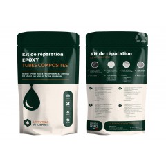 Mode d'emploi kit de réparation époxy tubes composites.