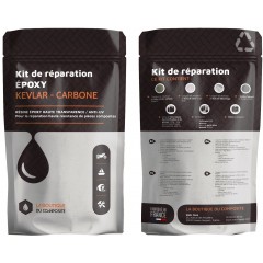 Mode d'emploi kit de réparation époxy tubes composites.