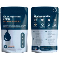 Mode d'emploi kit de réparation époxy tubes composites.