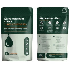 Mode d'emploi kit de réparation époxy tubes composites.