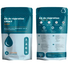 Mode d'emploi kit de réparation époxy tubes composites.