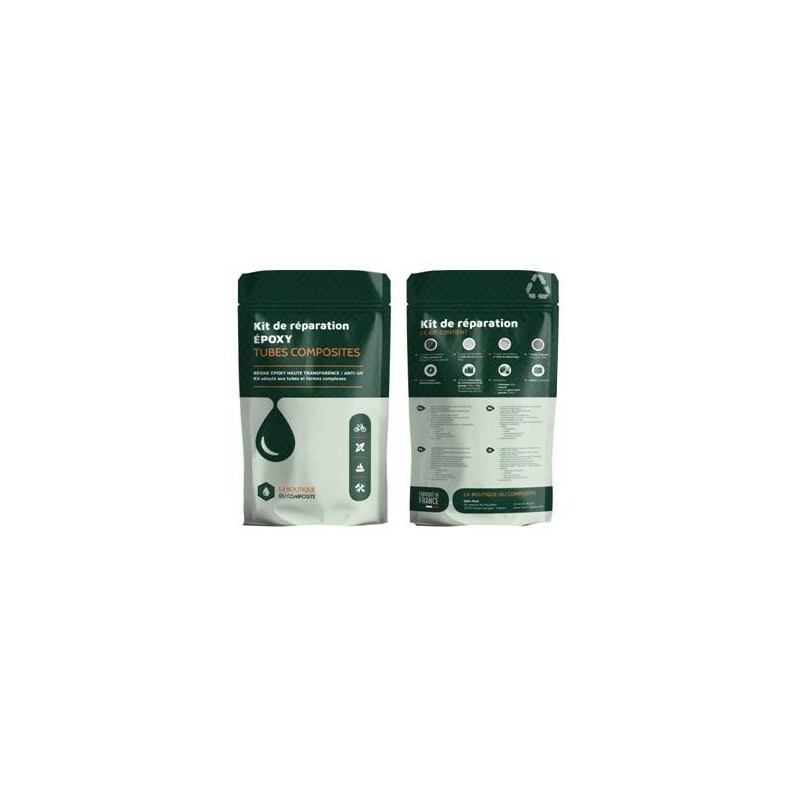 Kit de réparation époxy-carbone pour tubes composites