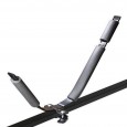 Berceaux inox. de transport de toit kayak