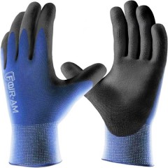 Gants de protection anti-dérapants pour atelier composites.