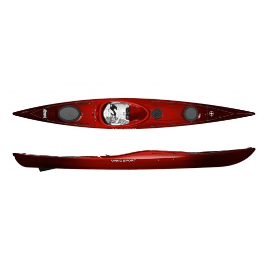 Kayak mer ponté monoplace Wavesport HYDRA