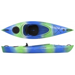 kayak de rivière ponté monoplace Sundance Perception