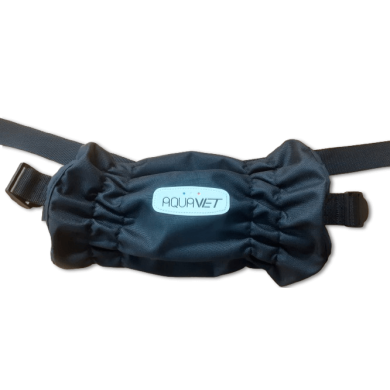 Poche amovible pour corde de sécurité.