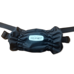 Poche amovible pour corde de sécurité.