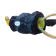 Poche amovible pour corde de sécurité.