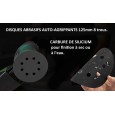 Disque de ponçage ultra-fin à l'eau, diamètre 125mm.