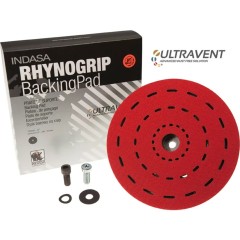 Plateau de polisseuse pour disques abrasifs auto-agrippants ULTRAVENT.
