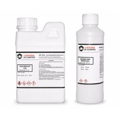 Liquid Resin Art (LRA). Résine époxy de glaçage et finition.