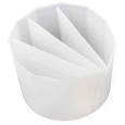Gobelet 4 compartiments pour résine époxy teintée.