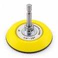 Plateau support auto-agrippant Ø75 mm pour disques abrasifs Velcro.