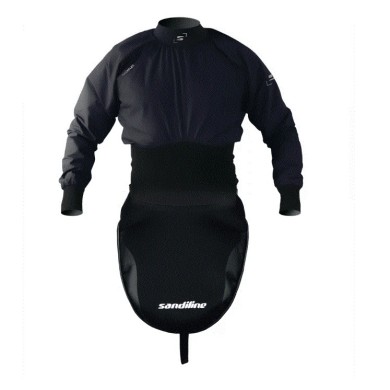 Jupe anorak étanche Sandiline pour le kayak slalom et descente de compétition.