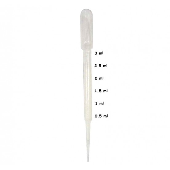 Pipette doseuse graduée 3ml.