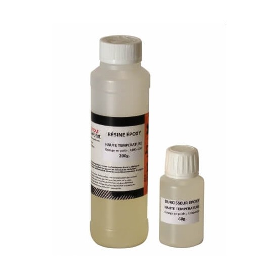 Résine époxy HT spéciale hydrocarbures. Résine époxy HT spéciale hydrocarbures.