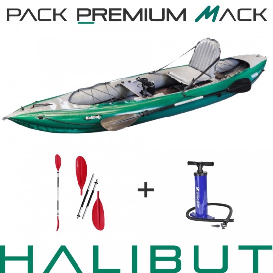 kayak gonflable pêche en mer Gumotex Halibut