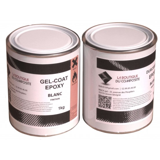 Gel coat époxy BLANC alimentaire Gel coat époxy BLANC alimentaire