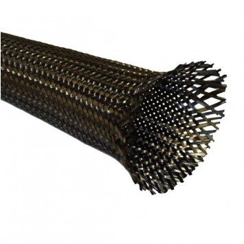 Tresse tubulaire carbone 15mm, 30mm, 50mm et 70mm.
