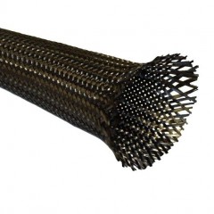 Tresse tubulaire carbone 15mm, 30mm, 50mm et 70mm.