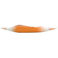 Kayak polyéthylène PERCEPTION METHOD JUNIOR rouge/orange