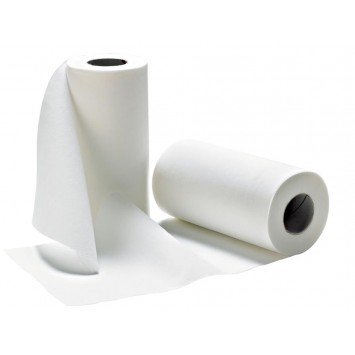 Rouleau d'essuie-tout absorbant.