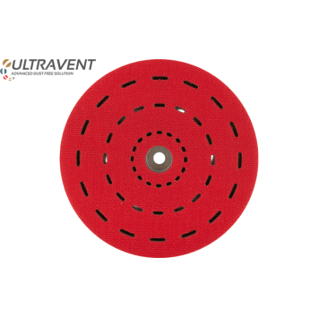Plateau de polisseuse pour disques abrasifs auto-agrippants ULTRAVENT.