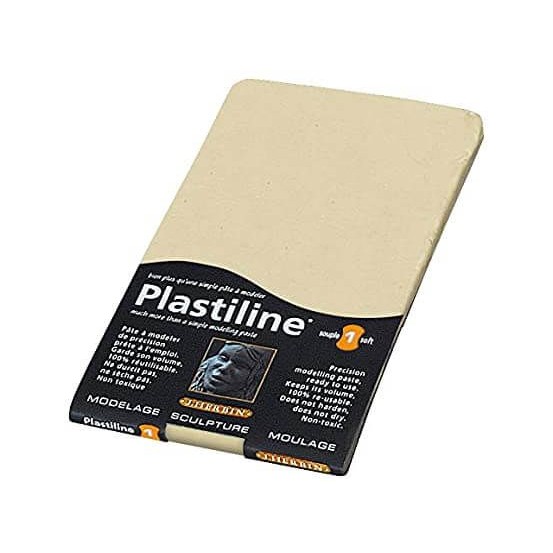 Pâte de modelage PLASTILINE, 750g. Souple et Medium.