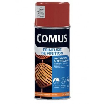 Peinture noire de finition en aérosol.