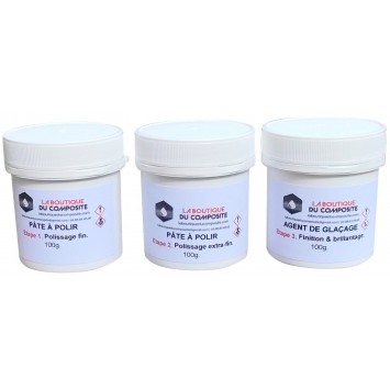 Kit de Finition Complet – Polissage & Glaçage Gel-Coat