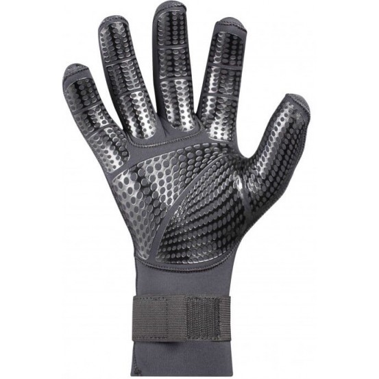 Gants imperméables noirs T8 - Ducatillon