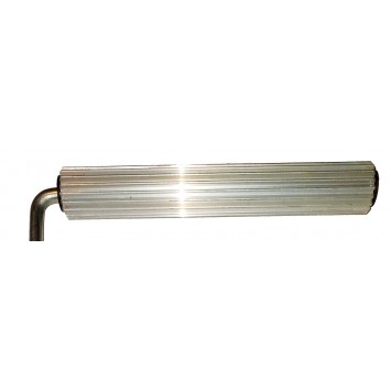 Rouleau débulleur aluminium cannelé 140x21 mm composite