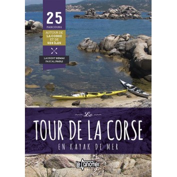 Livre "le tour de Corse en kayak de mer"