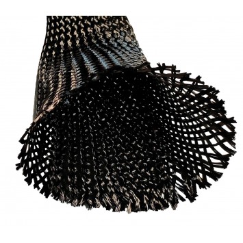 Tresse tubulaire carbone 15mm, 30mm, 50mm et 70mm.