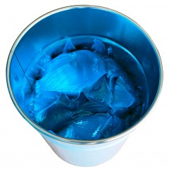 Colle polyester.