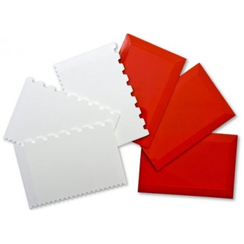 Spatules résine lisse et crantée – Application époxy et polyester