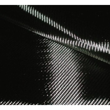 Tissu Carbone Sergé 245 g/m² – Largeur 150 cm.  3k Haute Résistance.