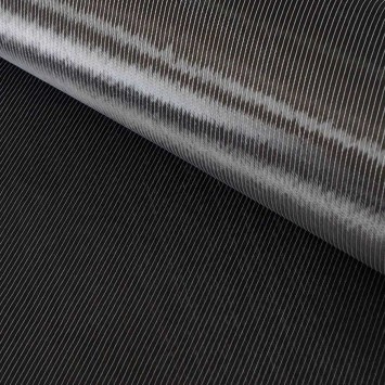 Tissu carbone bi-axial 200 g/m² HR 12K ±45° – résistance multidirectionnelle