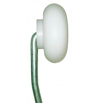 Rouleau acétal rond pour la fermeture des bâches à vide.