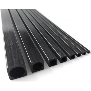 Tubes carrés carbone.