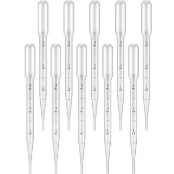 Pipette de dosage résistante aux solvants.