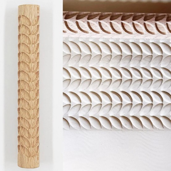 Rouleau bois pour le travail de la Plastiline. Rouleau bois pour le travail de la Plastiline.