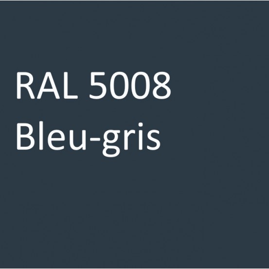 Gel-coat polyester iso. Bleu-gris.