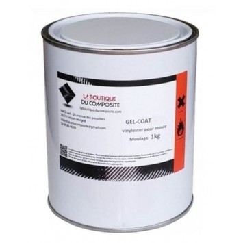 Gel coat vinylester orange pour la fabrication de moules.
