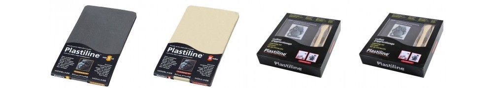 Plastiline, outils de modelage et de sculpture